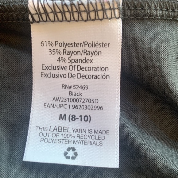 Avia Run Laps Take Naps Gray Camo Athletic Tank Top Size M (8-10) - Picture 5 of 5